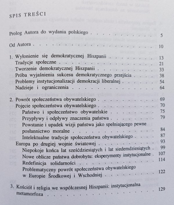 Victor M. Perez-Diaz Powrót społeczeństwa obywatelskiego w Hiszpanii