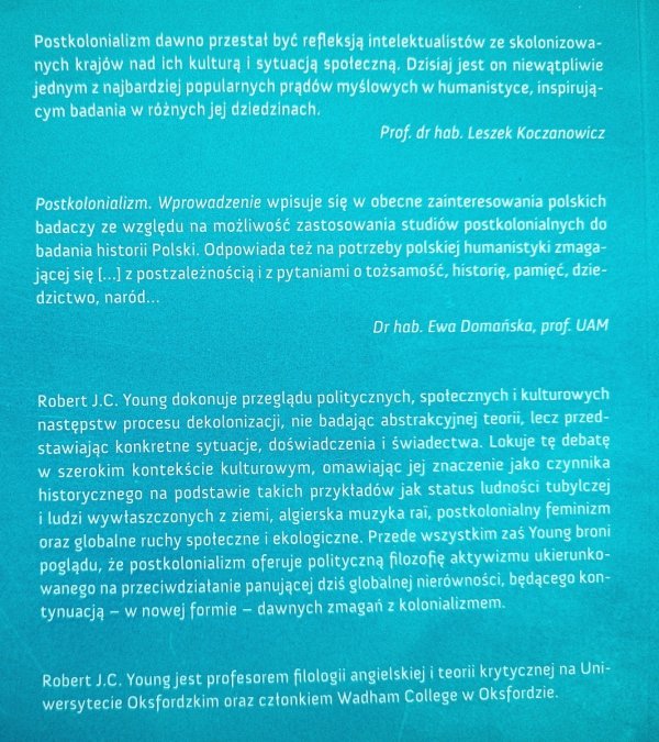 Robert J.C. Young Postkolonializm