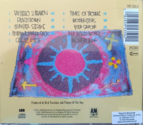 Temple of the Dog CD