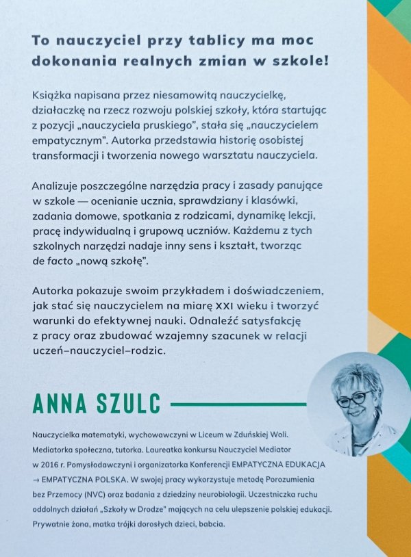 Anna Szulc Nowa szkoła