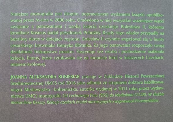 Bolesław II Przemyślida. Pobożny buntownik i mąż znamienitej damy 