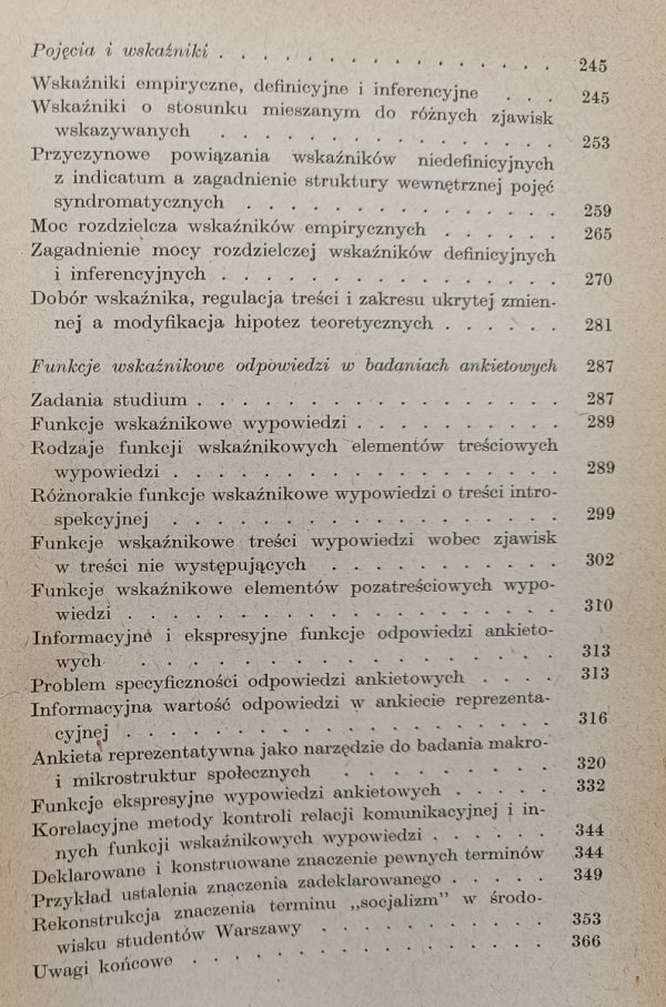 Stefan Nowak Studia z metodologii nauk społecznych