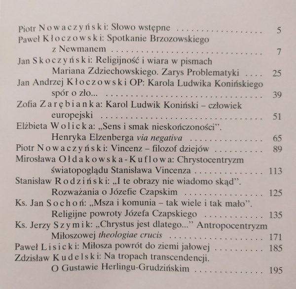 Od Brzozowskiego do Kołakowskiego. Polscy pisarze XX wieku wobec religii