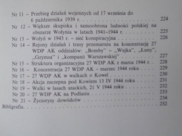 Czesław Piotrowski • Wojskowe i historyczne tradycje 27 Wołyńskiej Dywizji Piechoty Armii Krajowej