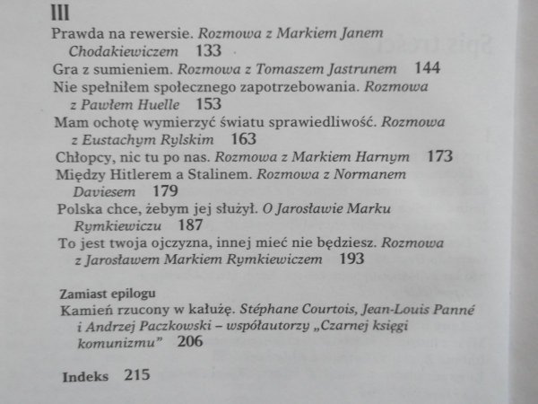 Krzysztof Masłoń • Żydzi, Sowieci i My [Imre Kertesz, Grynberg, Bikont, Ida Frank, Sołżenicyn, Jerofiejew, Huelle] 