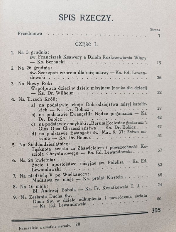 Nauczajcie wszystkie narody. Zbiór nauk o misjach