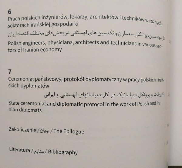 Aleksander Wasilewski Polska - Iran. Stosunki dyplomatyczne, konsularne, handlowe i kulturalne