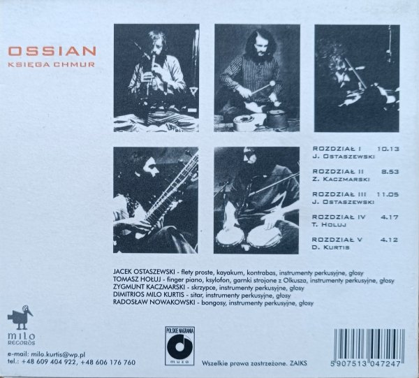 Ossian Księga chmur CD