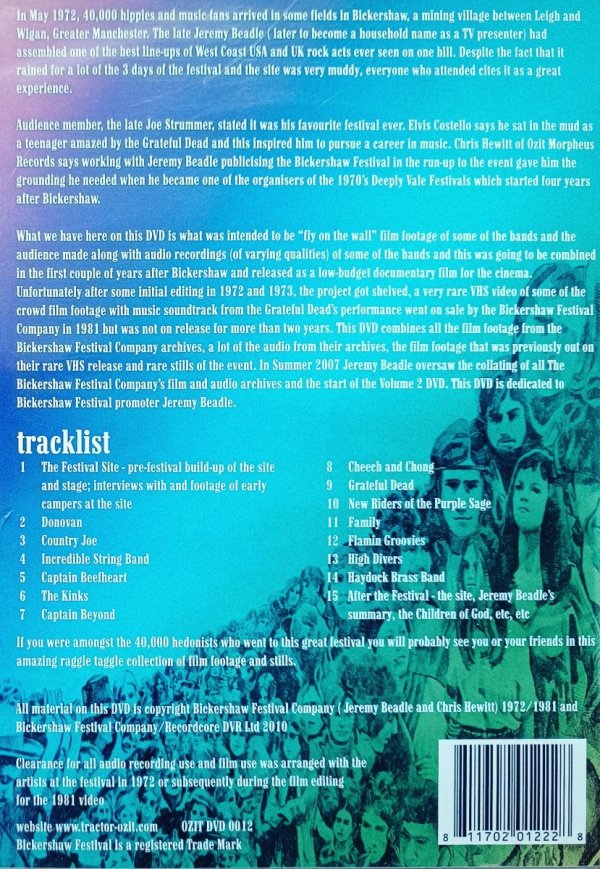 Bickershaw Festival Volume 2 DVD