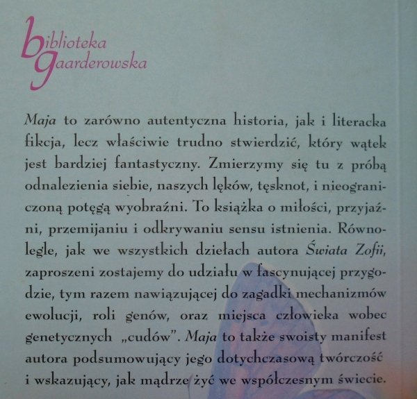 Jostein Gaarder • Maja