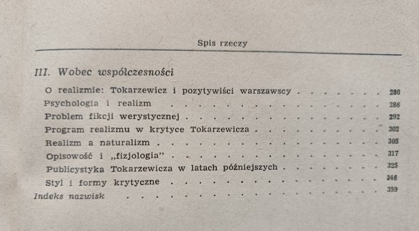 Zbigniew Żabicki Z problemów ideologii i estetyki pozytywizmu