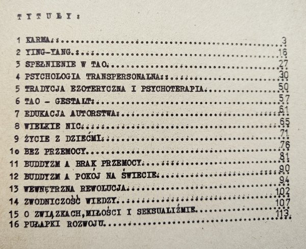Psychologia buddów. Przenikanie idei