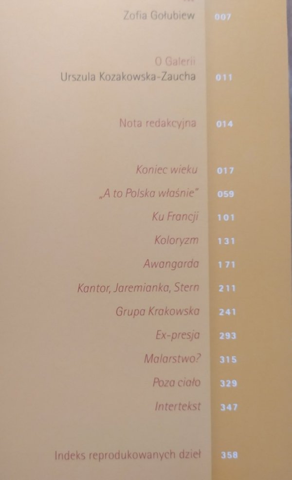 Galeria Sztuki Polskiej XX wieku. Muzeum Narodowe w Krakowie. Przewodnik