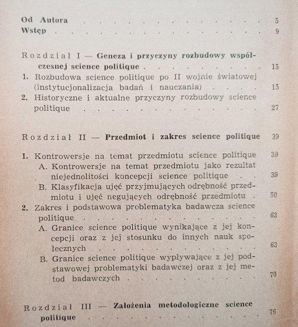 Henryk Groszyk Francuska koncepcja nauki politycznej
