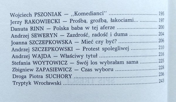 Andrzej Roman • Komedianci. Rzecz o bojkocie