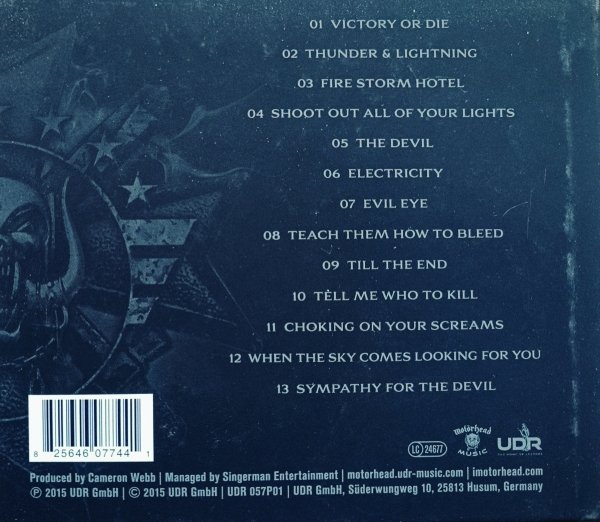 Motorhead Bad Magic CD