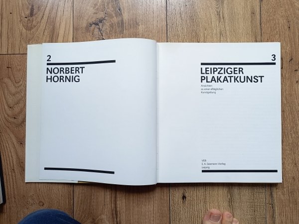 Norbert Hornig Leipziger Plakatkunst 1970-1980