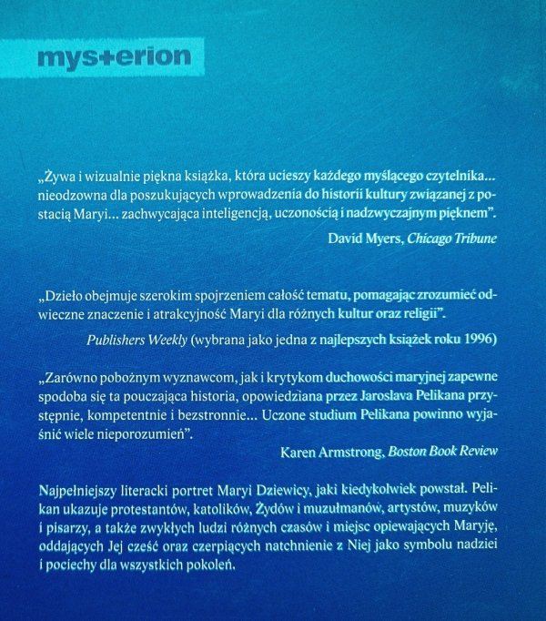 Jarosław Pelikan Maryja przez wieki