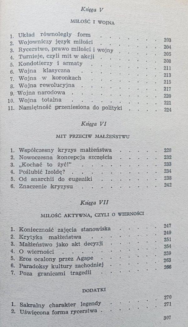 Denis de Rougemont Miłość a świat kultury zachodniej