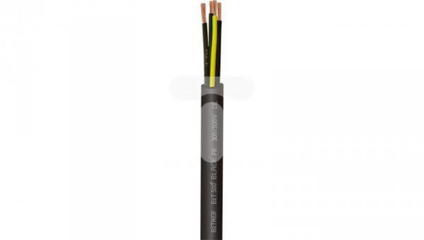 Przewód sterowniczy BiT 500 2x1 Black FR SB1861 klasa Eca /bębnowy/