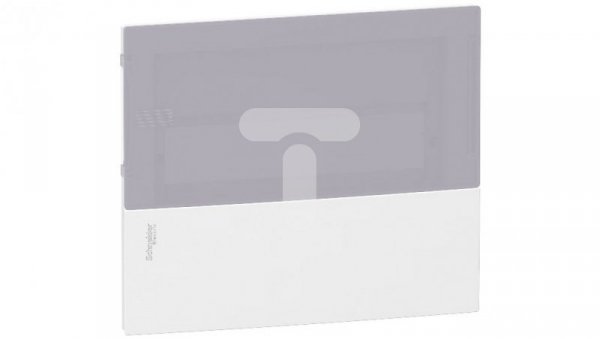 Panel przedni z drzwiami pełnymi białymi do rozdzielnicy Mini Pragma MIP30212