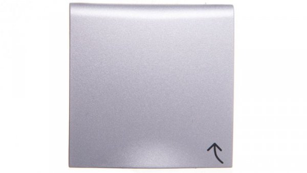 B.Kwadrat/B.7 Płytka czołowa gniazda z/u z pokrywą z przesłonami styków aluminium 3965838994