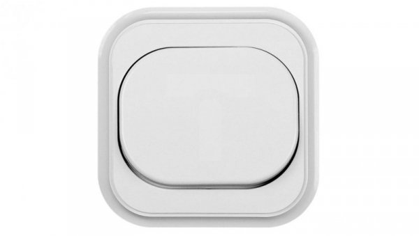 ECO Przycisk zwierny /dzwonek/ z podświetleniem biały WP-7C/S