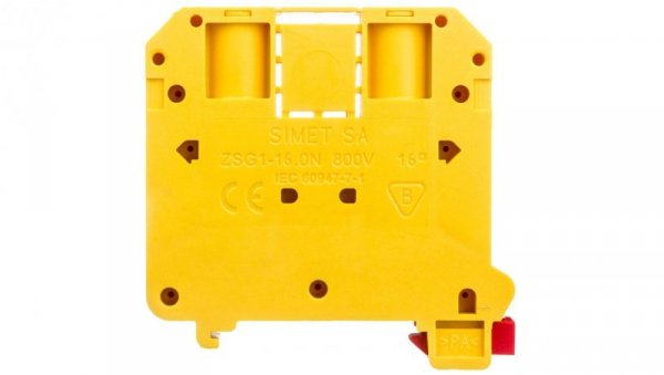 Złączka szynowa gwintowa 2,5-16mm2 żółta ZSG 1-16.ON 11621314