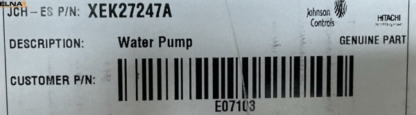 YUTAKI Pompa obiegowa do Pomp Ciepła HITACHI 4-6HP (11-16kW) grundfoss E07103