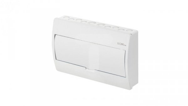 Rozdzielnica modułowa Elegant 1x12 natynkowa IP40 N+PE drzwi białe 2423-00