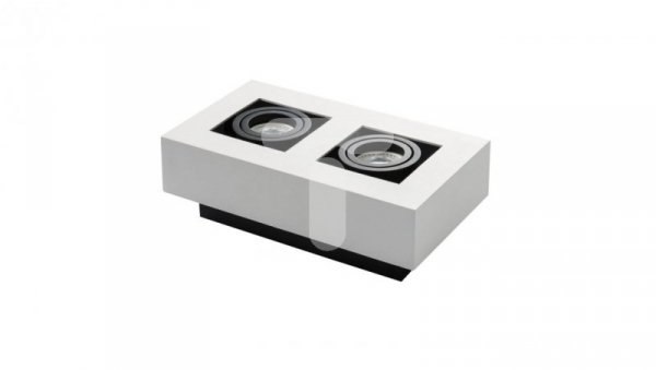 Oprawa punktowa sufitowa 2x10W GU10 STOBI DLP 250-W biała 26833