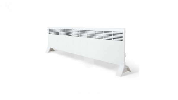 Grzejnik BETA 2000W 389x1523mm z term. mech. wtyczką i nóżki bez wspor. mont. BETA20-MP