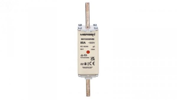 Wkładka bezpiecznikowa NH 1C 80A 500VAC gG S215687