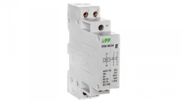 Stycznik modułowy 25A 2Z 24V AC ST25-20-24V