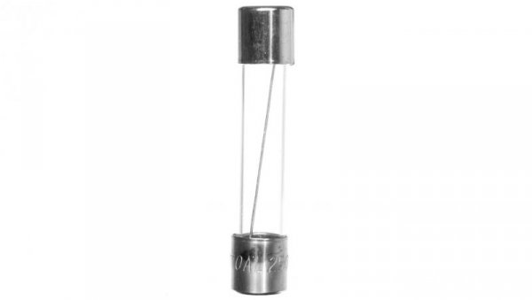 Wkładka aparatowa 6,3x32mm 10A T /zwłoczna/ 250V 006710111 /10szt./