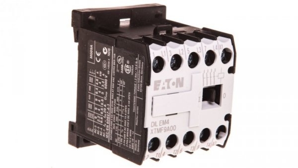 Stycznik 9A 4P 400VAC 0Z 0R DILEM4(400V50HZ,440V60HZ) 051806