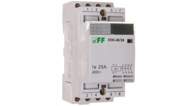 Stycznik modułowy 25A 4Z 0R 24V AC ST25-40-24V