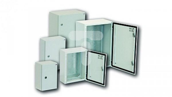 Obudowa metalowa 600x400x250mm IP66 z płytą ETIBOX GT 60-40-25 001102121