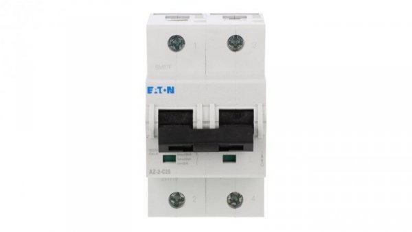 Wyłącznik nadprądowy 2P C 25A 25kA AC AZ-2-C25 211775