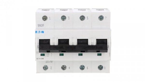 Wyłącznik nadprądowy 4P C 40A 25kA AC AZ-4-C40 211787
