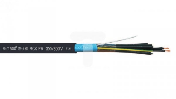 Przewód sterowniczy BiT 500 (St) BLACK FR 2x2x0,75 300/500V SB2570 klasa Eca /bębnowy/