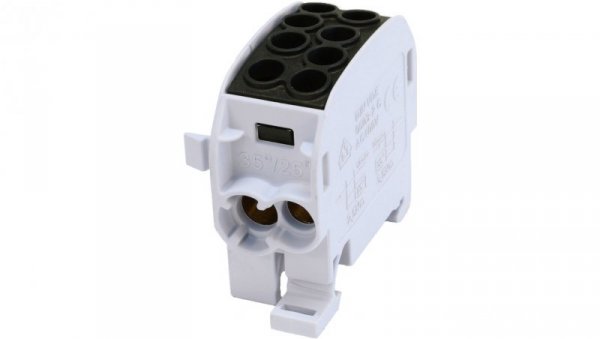 SCB 35-Cu Blok rozdzielczy - odgałęźny Cu 80210 SIMBLOCK czarny 81504007