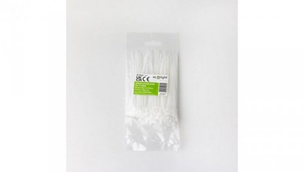 Opaska Kablowa OK-25100W 2.5x100mm BIAŁA /100szt./