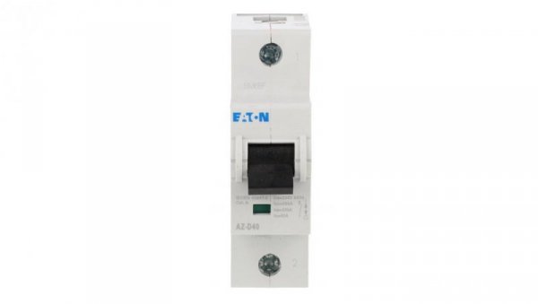 Wyłącznik nadprądowy 1P D 40A 25kA AC AZ-D40 174492