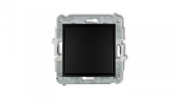 ICON Mechanizm łącznika jednobiegunowego czarny mat 12IWP-1