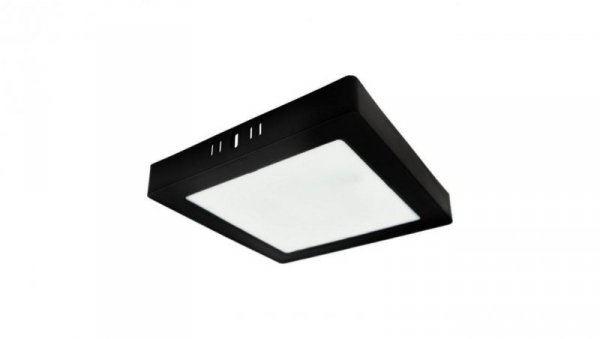 Oprawa downlight N/T kwadrat 18W 1980lm 4000K czarny IP20 DL-1 EC20477