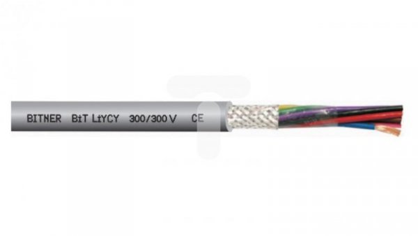 Przewód sterowniczy BiT LiYCY 4x2x0,75 300/300V S30866 klasa Eca /bębnowy/