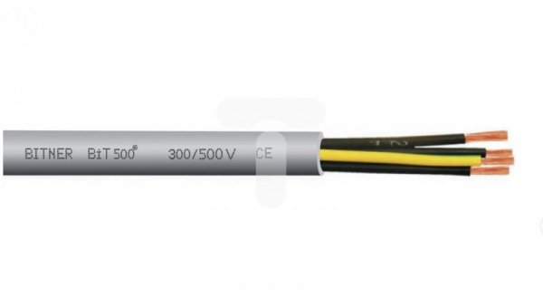 Przewód sterowniczy BiT 500 25G0,75 300/500V S54512 klasa Eca /bębnowy/