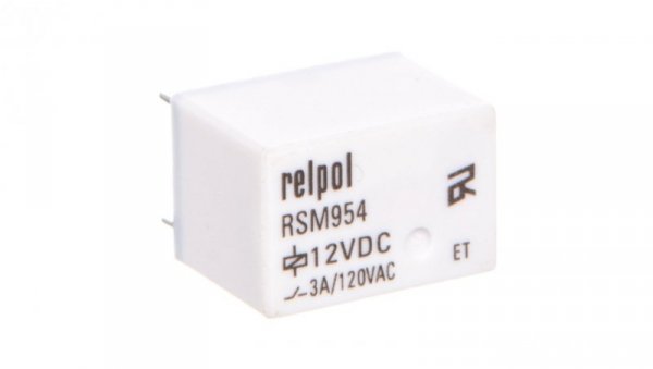Przekaźnik subminiaturowy-sygnałowy 1P 3A 12V DC PCB RSM954-0111-85-1012 2611649