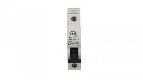 Wyłącznik nadprądowy 1P C 10A 6kA AC KMB6-C10/1 VDE 23145